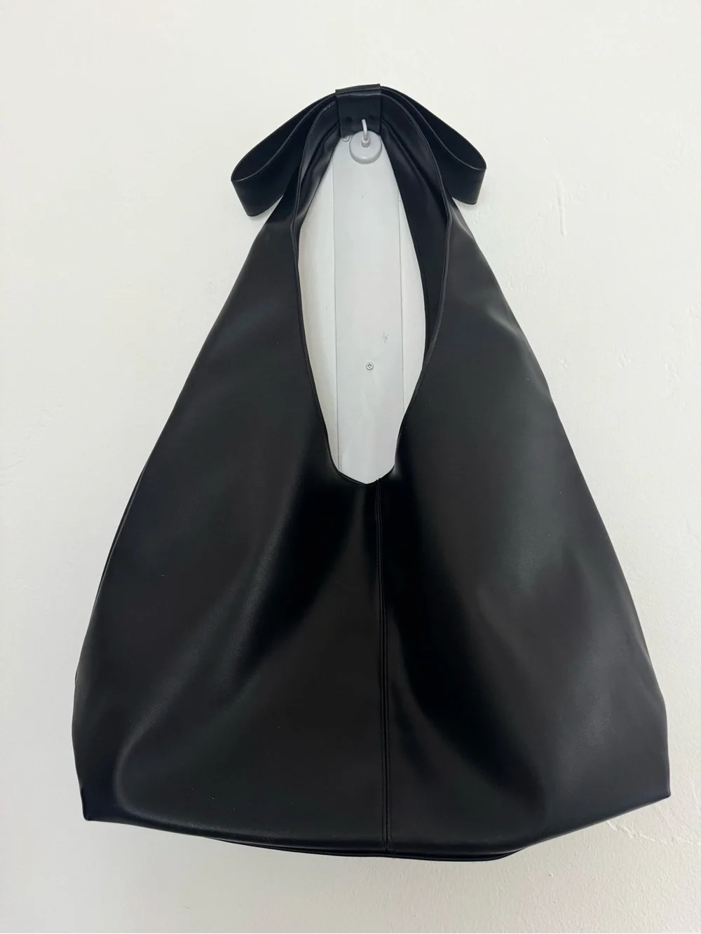 Victoria’s Secret Black Bow Tote Bag Slouchy